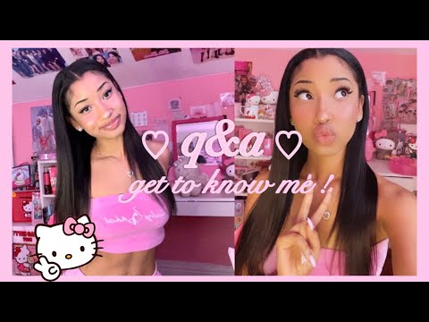 q&a ♡ get to know me!