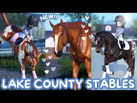 Lake County Stables : Equest II New FREE Roblox Horse Game!