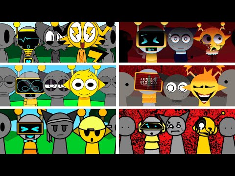 Incredibox - Sprunki but ONLY SPRUNKI BOYS (SIMON and GRAY and FUN BOT) in ALL Different Mods