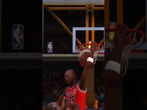 Michael Jordan put back Dunk! #NBA2K25 #goat #michaeljordan