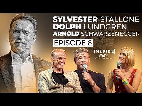 Sylvester Stallone, Dolph Lundgren and Arnold Schwarzenegger  on stage together! (IMP Episode 6)