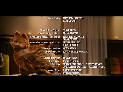 Garfield 2 - end credits scene