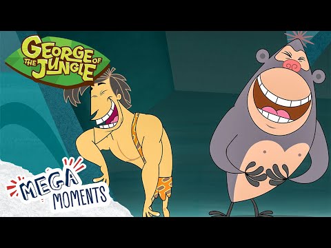 George Masters his Strength! 💪🏼 | 1 Hour of Full Episodes | George of the Jungle | Mega Moments