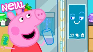 Peppa Pig Tales 🤖 AMAZING Futuristic Talking Fridge! 🥛 BRAND NEW Peppa Pig Episodes