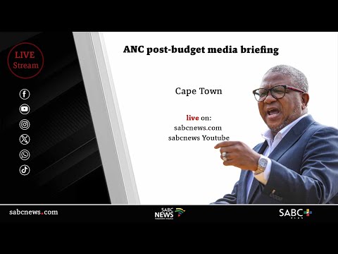 ANC SG Mbalula briefs media on 2025 National Budget