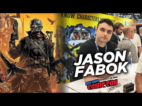 LIVE with Jason Fabok at New York Comic Con! | Ghost Machine | Rook: Exodus