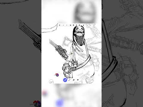 Roblox Sketchbook: Reaper Soldier [Ep. 2]  #roblox #art #freedraw