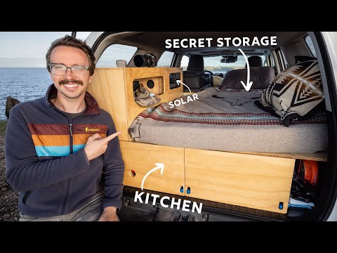 Cozy SUV Camper Conversion | 2+ Years on the Road | Modern 4Runner Overland Build