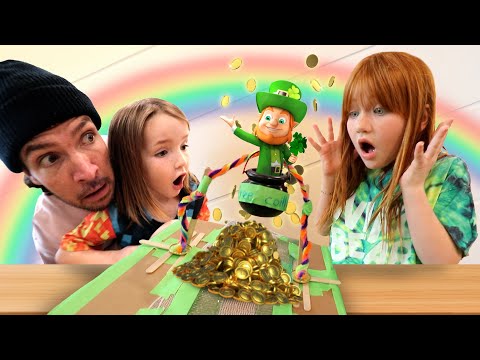 HOW TO CATCH A LEPRECHAUN!!  Best Trap ideas and making new homemade traps with Adley Niko & Navey