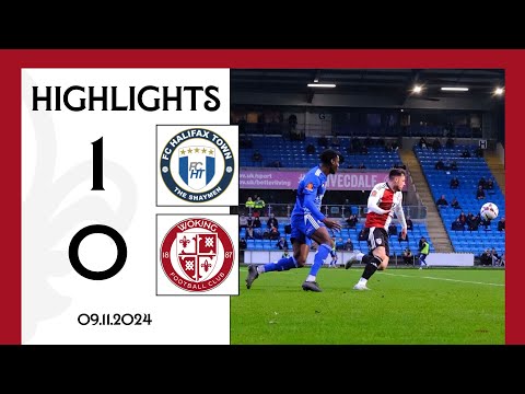 FC Halifax Town 1-0 Woking | Match Highlights