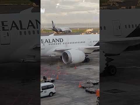 Auckland International Airport ramp #kuyabogpilotzn #airnewzealand #airplane #airport ##auckland