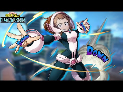 DESTROYING HEALTH BARS With Ochaco's combos | My Hero Ultra Rumble