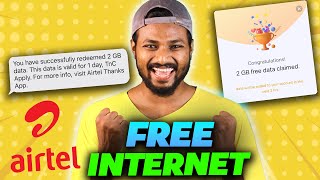 FREE İNTERNET വേണോ 😱 ഒരു അടിപൊളി Trick ഉണ്ട് | airtel free internet trick malayalam