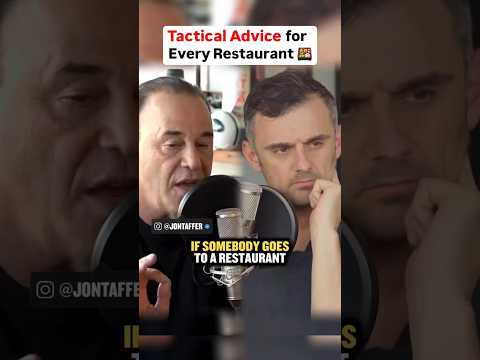 Tactical business advice every restaurant owner needs!