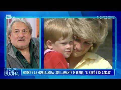 Harry e la somiglianza con l'amante di Diana: " Il papà è Re Carlo" - La Volta Buona 12/03/2025