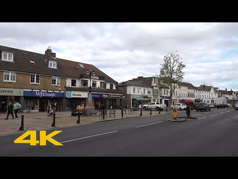 Epping Walk: Town Centre【4K】