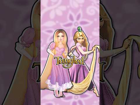 rapunzel from tangled 💜 ❓Did you watch this movie growing up❓#dti #roblox #dresstoimpress #tangled