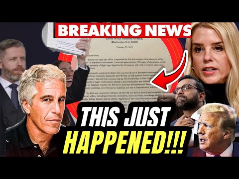 🚨BREAKING: Trump AG Pam Bondi EXPOSES FBI for Withholding Epstein Files in Letter to Kash Patel