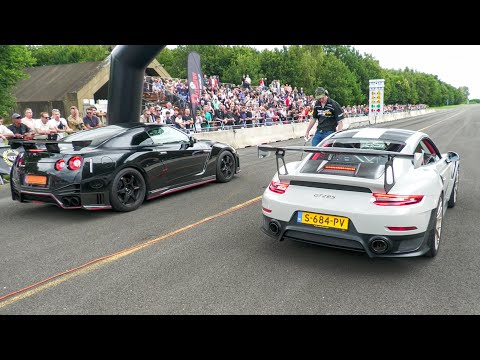 Supercars Drag Racing! HELLCAT, 1000HP GT63S, GT3 RS iPE, 812 Novitec, 750HP M3 G80, GT2 RS..