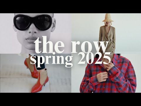 The Row's Latest Drop - Spring 2025 ft. The Marlo, Mira, Peggy, Sol & More