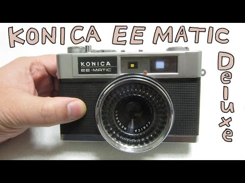 【フィルムカメラ】KONICA EE-MATIC Deluxe で写真を撮りました！ ハードオフで550円！汚れがすごい！【Junk Camera】