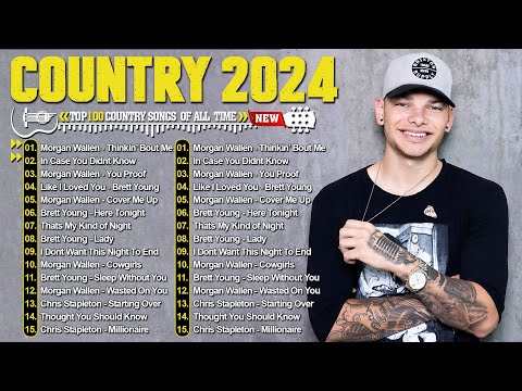 Country Music 2024 💓 Kane Brown, Luke Combs, Chris Stapleton, Brett Young, Morgan Wallen, Luke Bryan