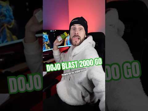 DOJO BLAST 2000 GO #unboxing powered by vaporesso #new #disposable