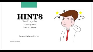 HINTS exam (Head Impulse, Nystagmus, Test of Skew)