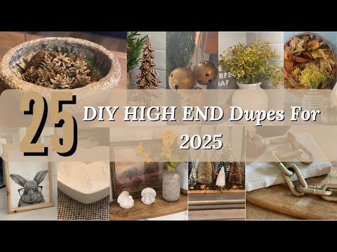 25 DIY High end Dupes you have to try in 2025! Best DIY's of 2024