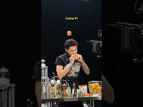 8 Course McNasty Meal 🍔😮‍💨 #박재범 #JayPark#McNasty #JayPark_McNasty #McNastyChallenge