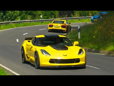 Cars Around The Nürburgring! 550HP Skyline R33, C7 Z06, LOUD M4, EVO, C63 AMG Etc..