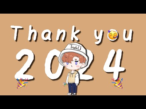 Thank you so มาก แอนบ๊ายบาย 2024👋  | TripleU [uw]