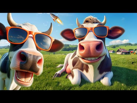 FUNNY COW DANCE 14 | Cow Song & Cow Videos 2024 | Cow dance mix | funny dancing cow