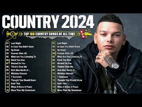 Country Music Playlist 2024 - Kane Brown, Chris Stapleton, Morgan Wallen, Luke Combs, Jason Aldean