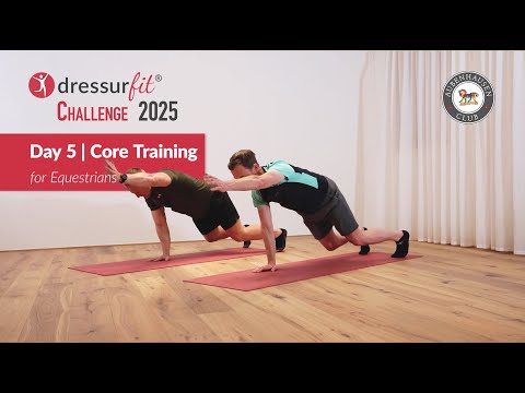 DressurFit® Challenge 2025 – Day 5 – Core Training