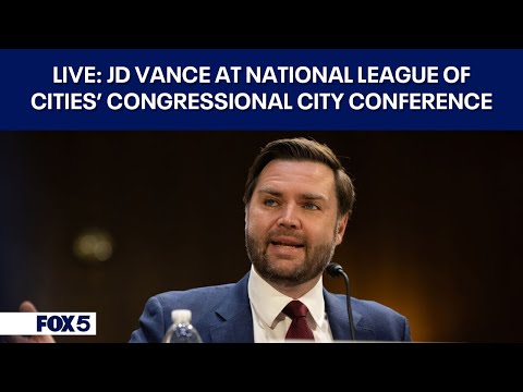 LIVE: JD Vance speaks at National League of Cities' Congressional City Conference