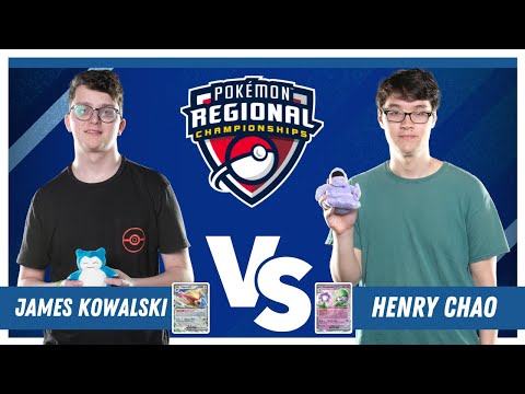 James Kowalski vs Henry Chao - Pokémon TCG Top 4 | San Antonio Regionals 2025