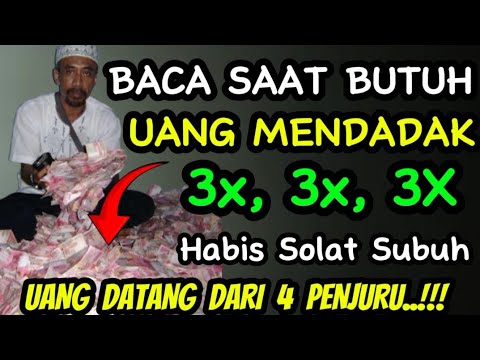 KIRIMAN ALLAH Baca 3 Kali !? Tak Butuh Waktu Lama, Harta Dan Tahta Merangkak Menghampirimu