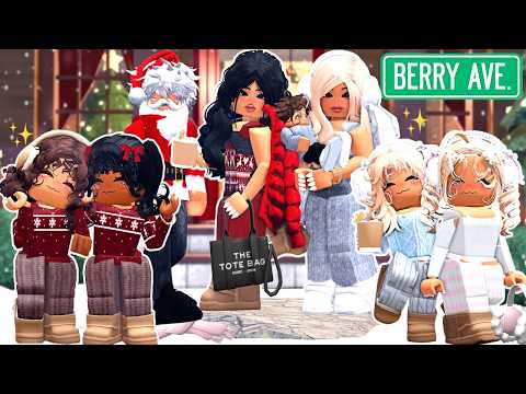 OUR TODDLERS MEET SANTA FOR THE FIRST TIME! *VOICED* BERRY AVENUE