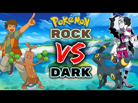 We Only Catch Rock or Dark Type Pokemon... Then We FIGHT!