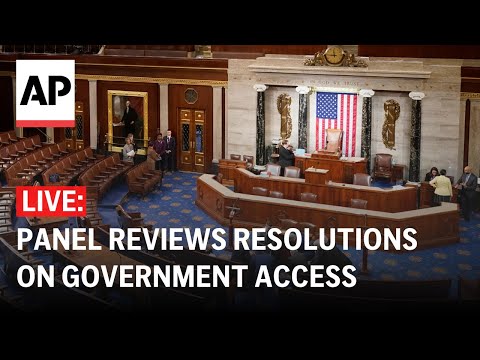 LIVE: Ways and Means Committee reviews resolutions on government access to finances, Social Security