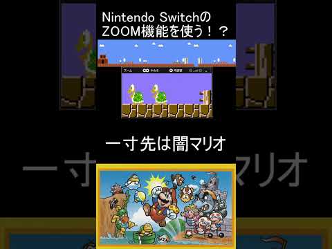 5-1 一寸先は闇マリオ Nintendo SwitchのZOOM機能を使う！？ ZOOM MARIO