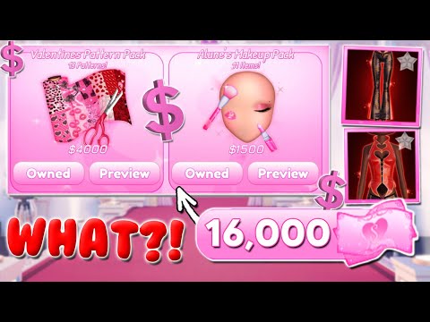 Things That DON'T Make SENSE In Dress To Impress VALENTINES UPDATE!