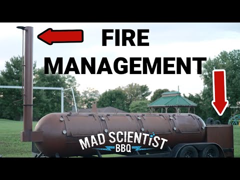 How to Use the Damper and Firebox Intake on an Offset Smoker | Mad Scientist BBQ