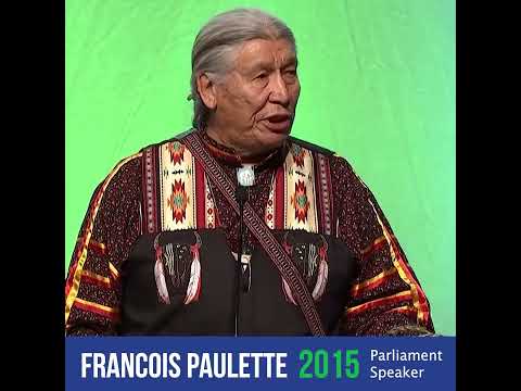 Francois Paulette 2015 Parliament of the World's Religions