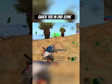 End zone igl 1vs3 🤒 #shorts #bgmi #pubgmobile #viralvideo