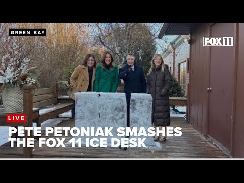 FOX 11 Ice Desk demolition