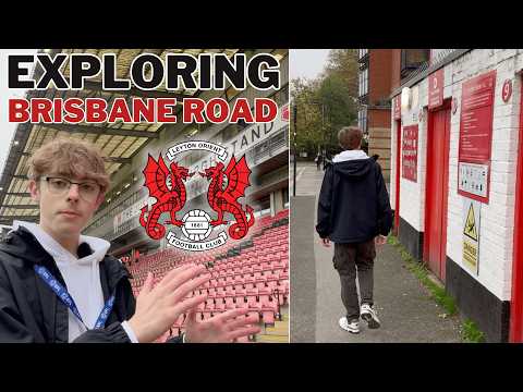 Exploring Leyton Orient's Brisbane Road!