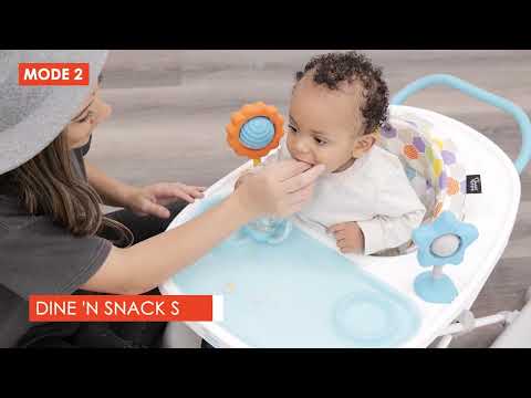 Smart Steps Dine N’ Play 3-in-1 Feeding Walker | Smart Steps by Baby Trend