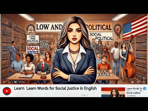 104.🟢Learn Words for Social Justice in English